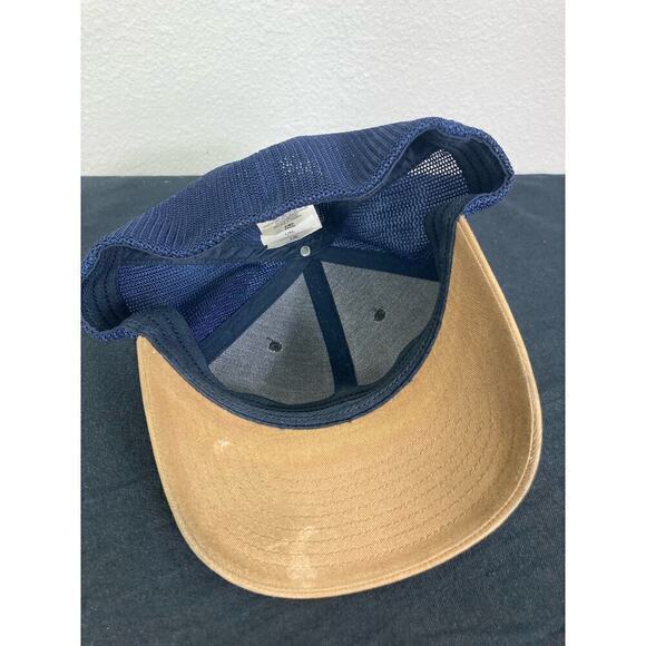 Columbia Flexfit Mesh Ball Cap L Unisex Breathable Multicolor Everest Green Tan - Picture 4 of 12